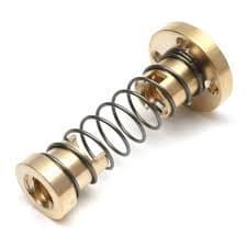 T8 Anti-backlash Spring Loaded Nut For CNC 8mm Threaded Rod Lead Screw image 1